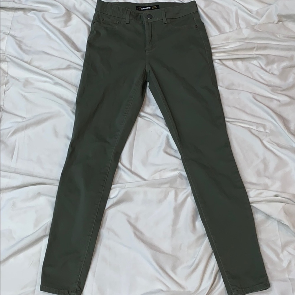 Jordache Super Skinny Dark Green Jeans Size 6